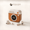 ZesKloud Retro Camera Earbuds Retro camera-inspired TWS Bluetooth earbuds with LED display from ZesKloud.