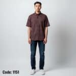 code-1151 (AI Fashion Models) (2) দেশীয় প্রিমিয়াম প্রিন্টেড স্লাব কটন হাফ শার্ট