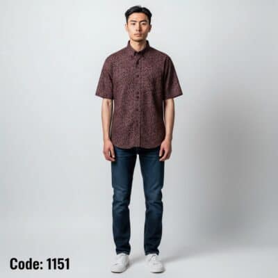 code-1151 (AI Fashion Models) (2) দেশীয় প্রিমিয়াম প্রিন্টেড স্লাব কটন হাফ শার্ট