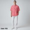 code-1155 (AI Fashion Models) দেশীয় প্রিমিয়াম প্রিন্টেড স্লাব কটন হাফ শার্ট